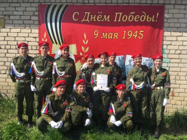 22 мая отряд им. Сергея Сатинова средней школы № 2 отправится на областной конкурс «Плац-парад 2021»