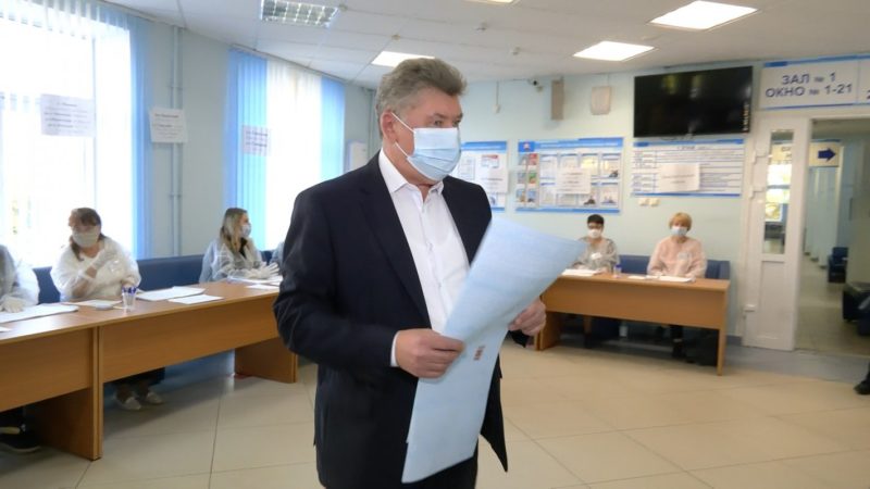 Свой выбор сделал руководитель регионального заксобрания Алексей Анохин