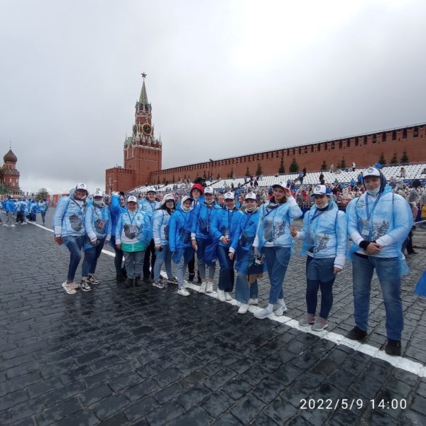 Волонтёры Победы: Мантуровцы побывали в Москве  на шествии Бессмертного полка