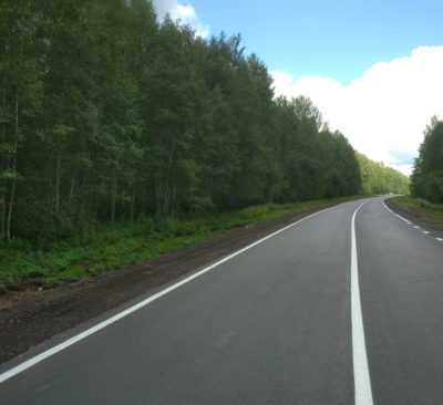 Ещё три участка дорог Костромской области приняты в эксплуатацию