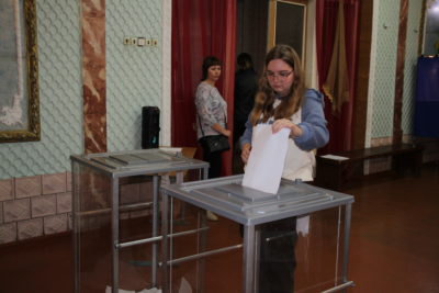 Выборы 2023:В Единый день голосования мантуровцы  выбирали новый состав Думы