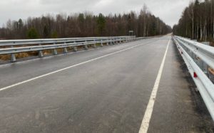 В рамках НП. Завершена реконструкция моста через реку Ерла